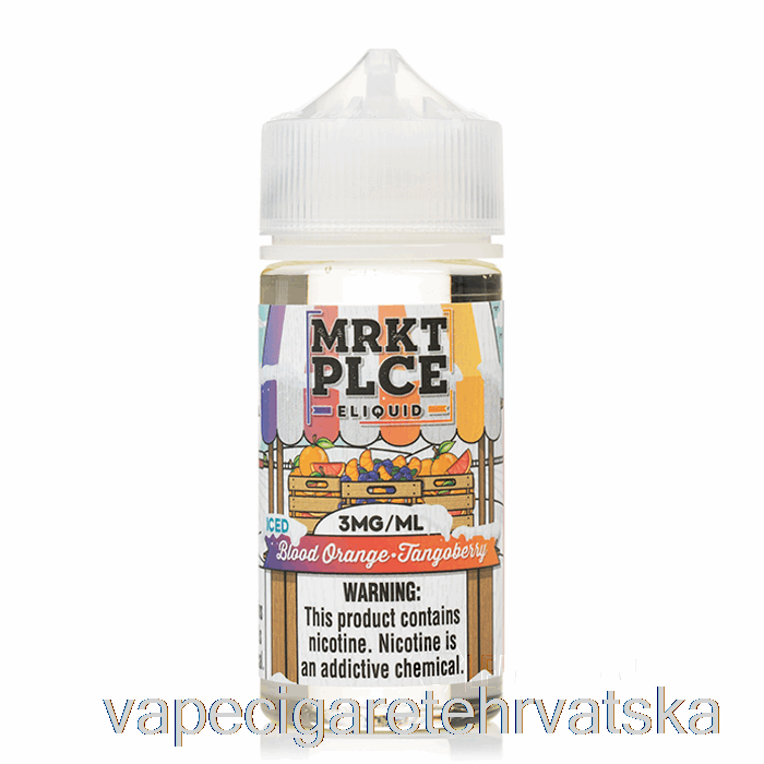 Vape Cigarete Ledena Krvava Naranča Tangoberry - Mrkt Plce - 100ml 3mg